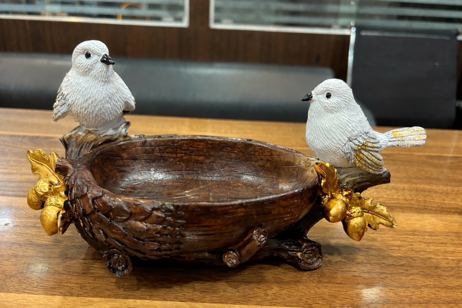 Bird-Themed Decorative Bowl